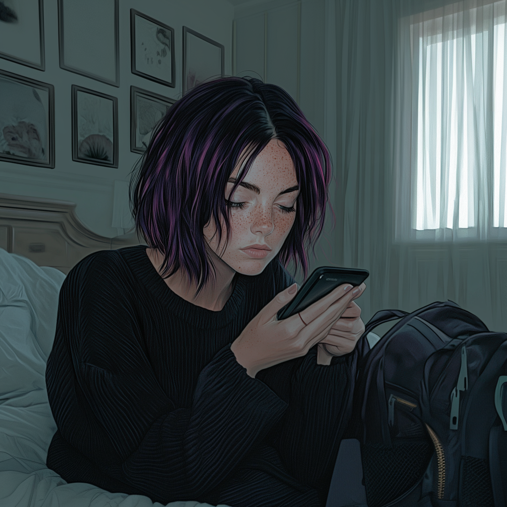 Packed suitcase and belongings ready for a journey