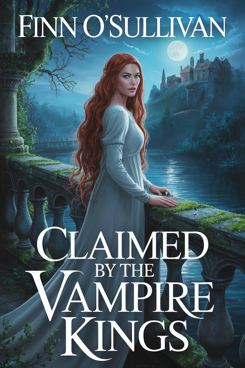 Cover of Claimed by the Vampire Kings by Finn O'Sullivan