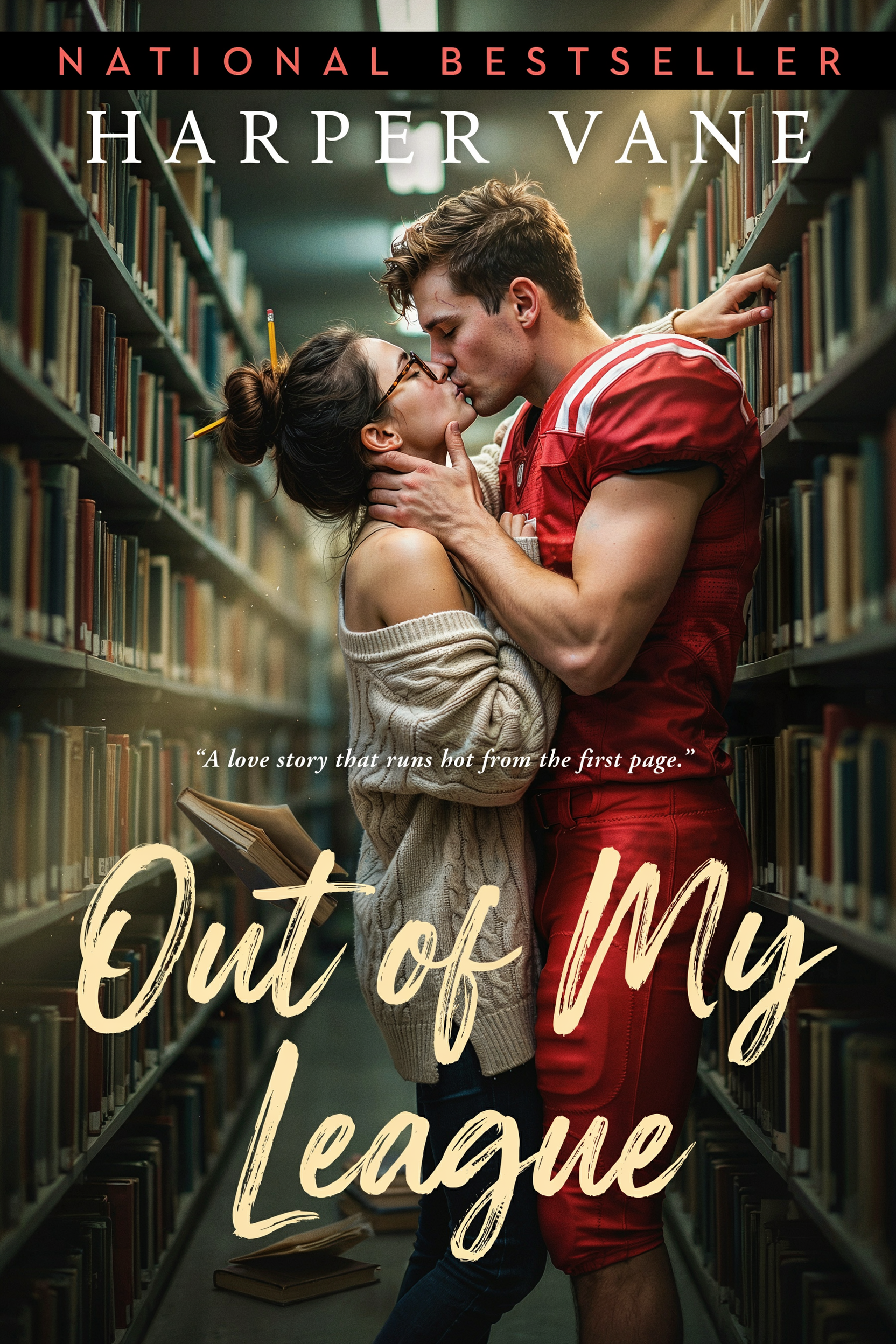 Cover of Out of My League by Harper Vane