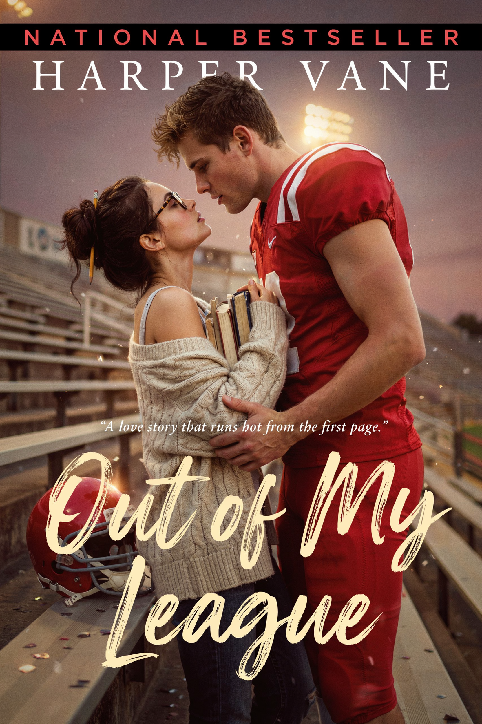 Cover of Out of My League by Harper Vane